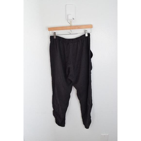 Natalie Busby Medium Tencel Pants Medium USA Made Gray Slim Slouch Pant - Picture 2 of 3